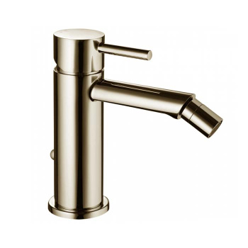 Bossini Oki Смеситель для биде на 1 отв., с заглушкой 1”1/4, цвет: никель шлифованный Z005401.