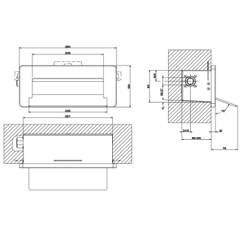 Излив Gessi 39895.238 Mirror Steel
