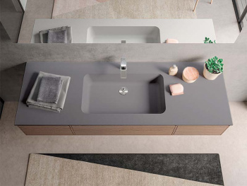 Раковина на тумбу Berloni Bagno SUITE LAVQADINCXR57 129
