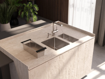 Смеситель для кухни Omoikiri Tanigawa-SB BN нержавеющая сталь 4994457