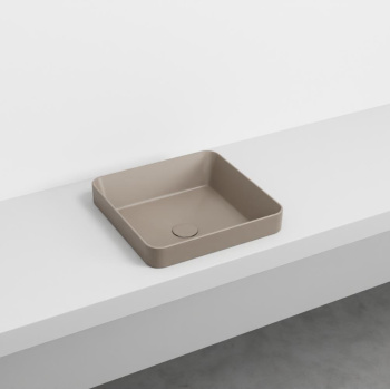 Раковина встраиваемая Cielo Enjoy EJLASIQ AN 40 см коричневый