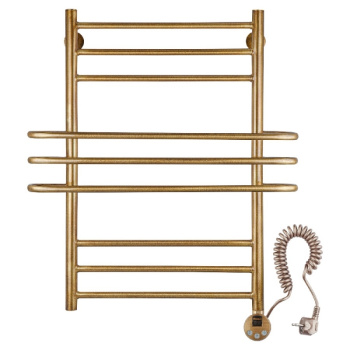 Полотенцесушитель электрический Secado Палермо 4603777478353 80х76 правый бронза