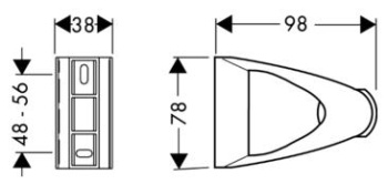 Держатель для душа Hansgrohe Porter 27526000
