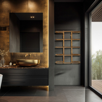 Полотенцесушитель водяной Secado Венеция 1 4603777476762 60х50 бронза