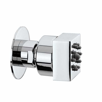 Bossini Cubic Форсунка поворотная, квадратная, цвет хром I00135.030