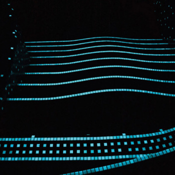 Мозаика на сетке Vidrepur Fire Glass № 107 м2