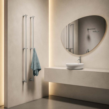 Полотенцесушитель водяной Margaroli Acrobaleno 416SHGO 90x5 золото