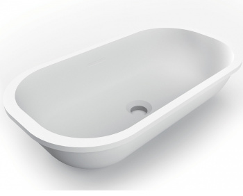 Раковина Montebianco Loreto Sesto 57 13217 Белая матовая