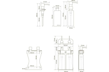 Дозатор Bemeta Hotel Line 152109381