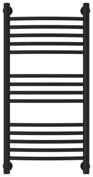 Полотенцесушитель водяной Сунержа Богема+ выгнутая 800х400 31-0221-8040 матовый черный
