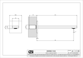 Излив Gessi 73102.149 Finox Brushed Nickel