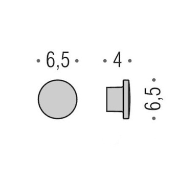 Крючок Colombo Nordic EB27 хром BEB27.CR
