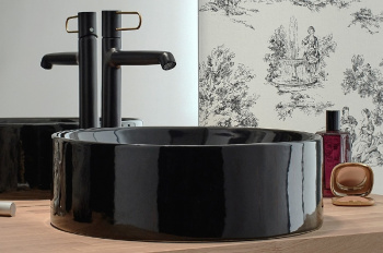 Раковина накладная 42 см Jacob Delafon Vox E14800-7, чёрный