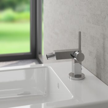 Смеситель для биде Keuco Edition 90 59009010000 с гарнитурой, хром