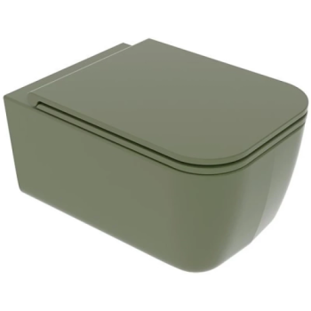 Унитаз подвесной GSG Ceramic Design Brio BRWCSO026 оливковый