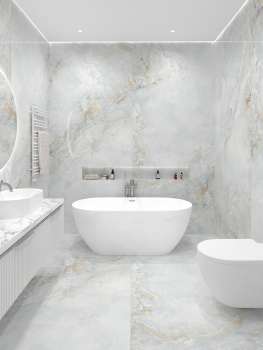 Слэб керамический STAROSLABS Solano Blue Home 120x120 Elegance Polished м2