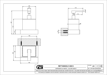 Дозатор для жидкого мыла Gessi Rettangolo 20813.031 Chrome