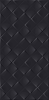 Плитка Villeroy&Boch 1588BL91 Декор Monochrome Magic черный глянцевый 30*60