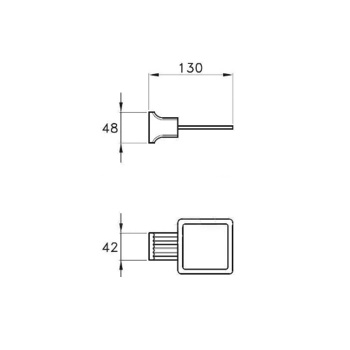 Подстаканник настенный Stella Casanova (без стакана) 1012 золото CS 10004 AU00