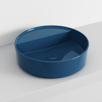 Раковина накладная Cielo Shui Comfort SHCOLATSF OL 45 см синий
