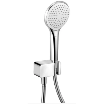 KLudi 6787005-00 Freshline Душевой набор Ø120 мм, 1 режим, шланг 1250 мм + шланговое подключение