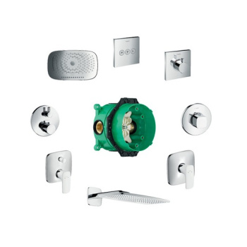Скрытая часть Hansgrohe 01800180 зеленый