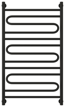 Полотенцесушитель водяной Сунержа Элегия+ 1000х600 31-0205-1060 матовый черный