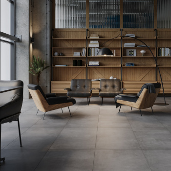 Керамогранит Grasaro Beton Grey Matt. 60x60 см G-1102/MR/600x600