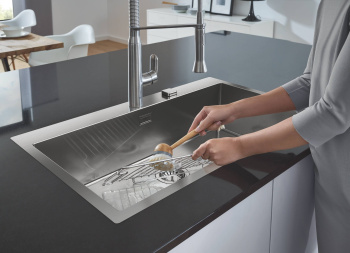 Мойка GROHE K800, нержавеющая сталь 31584SD1