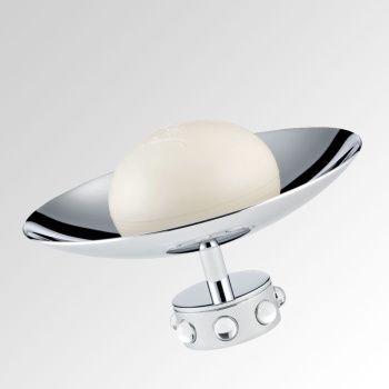 Мыльница металлическая THG Mossi Cristal Clair A2N-A02-544GM хром