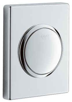 Панель смыва для писсуара GROHE Skate 1 режим смыва, хром 38595000