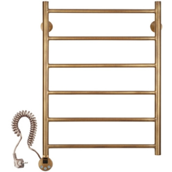 Полотенцесушитель электрический Secado Триада 1 плюс 4603777479121 80х53 правый бронза