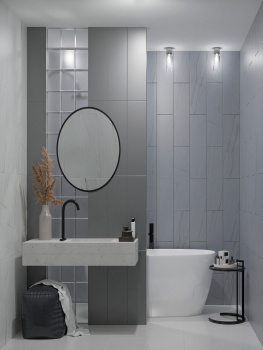 Керамическая плитка Eletto Ceramica Foresta Silver 24.2x70 см 00-00108472