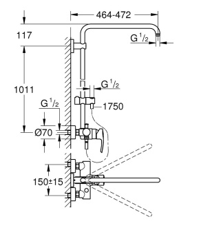Душевая система Grohe Euphoria System 26240000