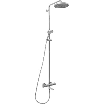 Душевая система c термостатом Jacob Delafon Atom E26237-CP, хром хром