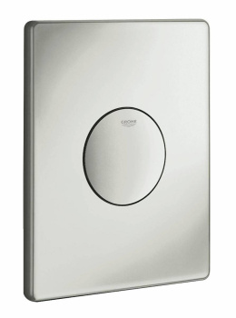 Панель смыва для унитаза GROHE Skate 1 режим смыва, матовый хром 37547P00