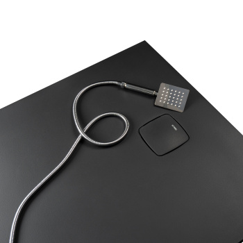 Душевой поддон StaroHome Cosmo 120х80 black matt