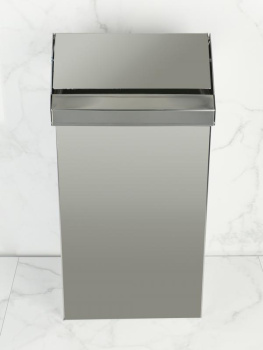 Ведро из стали с крышкой Nofer 14075.40.B