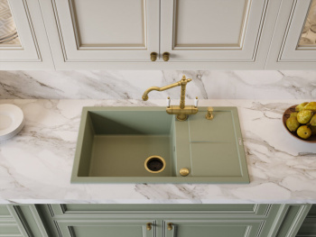 Мойка кухонная Omoikiri Sumi 86A-WG wind green 4997107