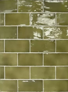 Плитка EQUIPE Manacor Basil Green 7.5x15 26908