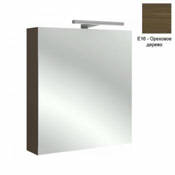 Зеркальный шкаф 60 см Jacob Delafon Rithmik EB795DRU-E16 правый, ореховое дерево