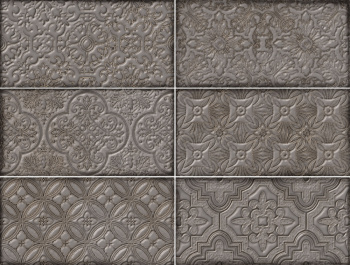 Плитка DANTE Decor Grey mix 12x24