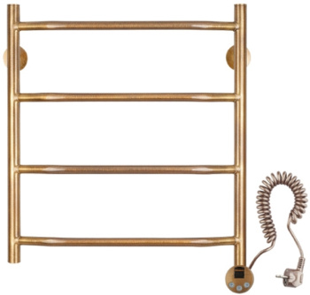 Полотенцесушитель электрический Secado Агата 1 4603777461638 50х53 правый бронза