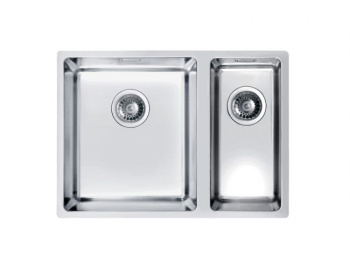 Мойка KOMBINO 120 SAT-90 550X400X144  в комплекте с сифоном 1130557,