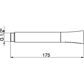 Душевая лейка Cisal Cherie золото DS01420024 Акция