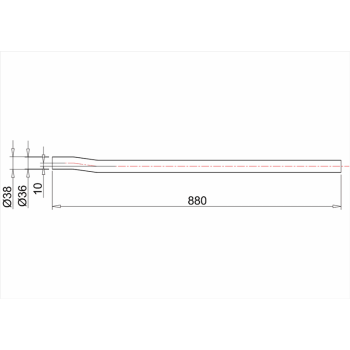 Трубка удлинённая Burlington W10-A