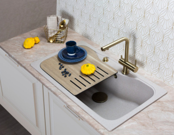 Мойка кухонная Omoikiri Maru 86-DC темный шоколад 4993214