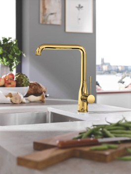 Смеситель для кухни GROHE Essence New, холодный рассвет глянец 30269GL0
