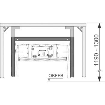 TECE Телескопическое присоединение для модуля