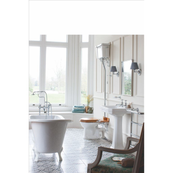 Набор труб слива высокого бачка Burlington Guild T30 CHR хром